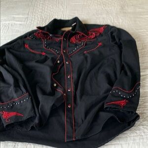 Scully vintage cowboy shirt western wear
